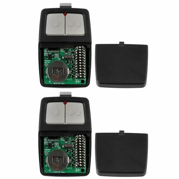 2 Pack Clicker 375LM 375UT KLIK1U Garage Door Opener Remote DIP Switch