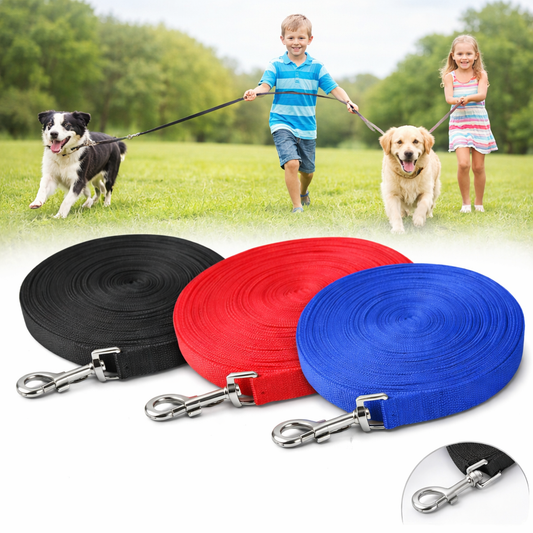 Dog Leash Long Training Recall Obedience Lead Line Foot Feet 6/15/23/33/50/100FT