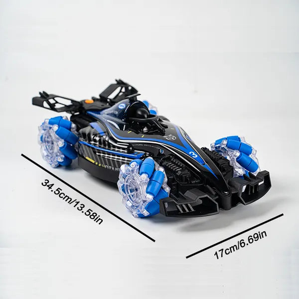 RC Stunt Drift Car 4WD Hand Gesture Sensing LED Spray Remote Control Toy Car