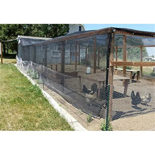 Sunscreen Shade Panel Cloth HDPE Breathable Pergola Canopy Mesh With Grommets