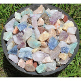 1000 Carat Natural Rough Gemstones Brazil Mix 1-2" Rock Tumbling Stones