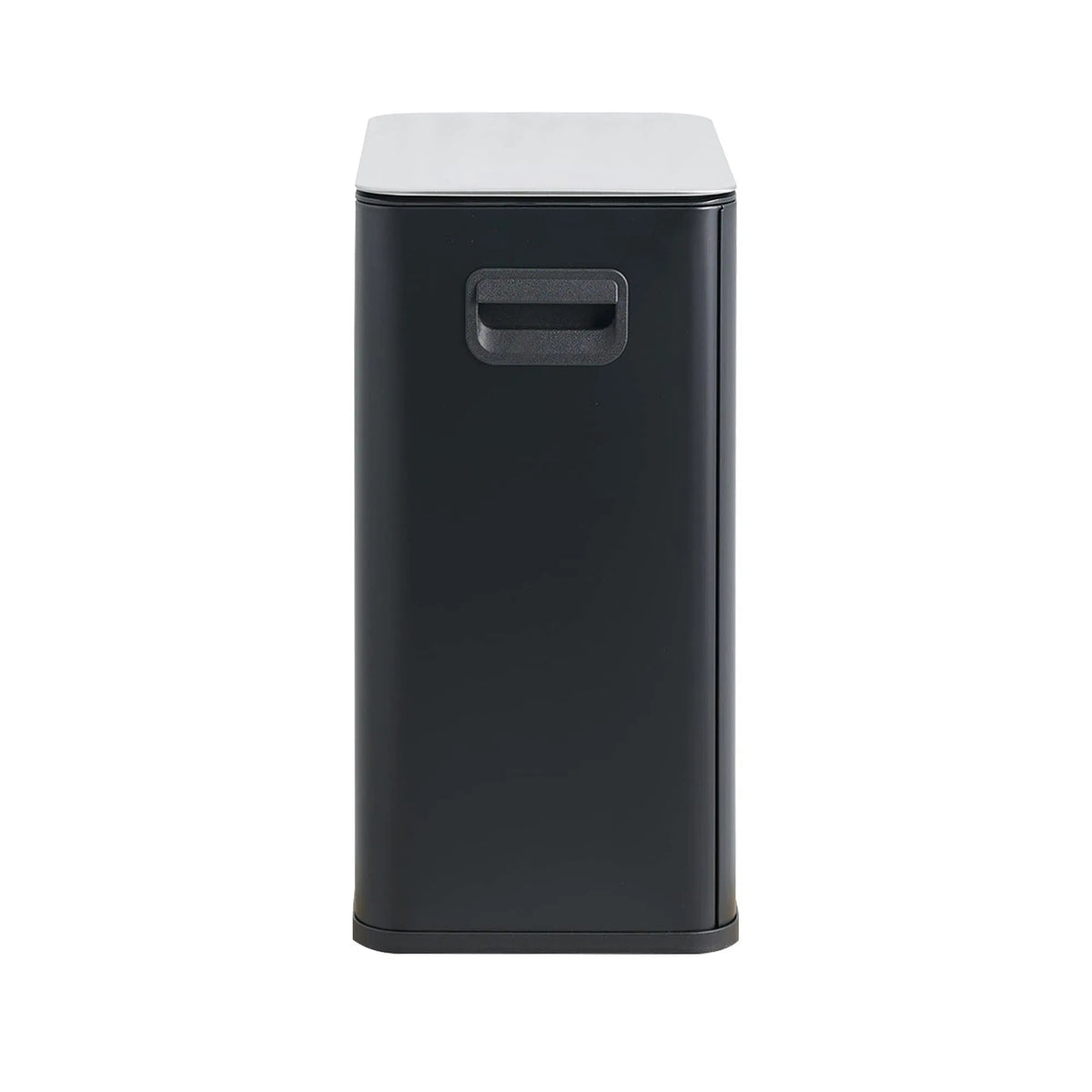 10L 2.6 Gal Stainless Steel Step Trash Can Black Removable Inner Bucket