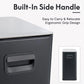 10L 2.6 Gal Stainless Steel Step Trash Can Black Removable Inner Bucket