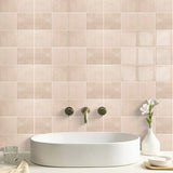 10 Pack Peel and Stick Backsplash Tiles 10x10 Pink 3D Wall Tile Glossy