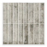 Peel and Stick Backsplash Tile 10 Pack Grey Kit Kat Wall Tile 12x12 3D Gel