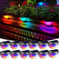 Solar Fence Lights Outdoor Waterproof Wall Deck Step Railing Lights 6 12 Pack