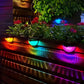 Solar Fence Lights Outdoor Waterproof Wall Deck Step Railing Lights 6 12 Pack