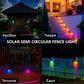 Solar Fence Lights Outdoor Waterproof Wall Deck Step Railing Lights 6 12 Pack