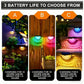 Solar Fence Lights Outdoor Waterproof Wall Deck Step Railing Lights 6 12 Pack
