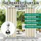Outdoor Curtain Weights Clip On 16 Pack Heavy Duty Drapery Weights 3.3 oz