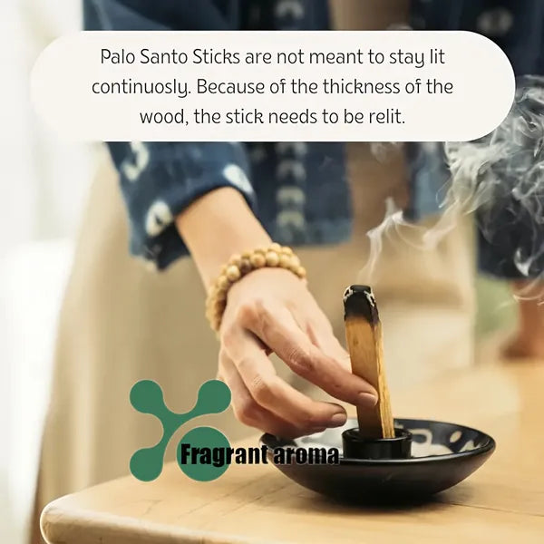 16 PCS Palo Santo Sticks 4" Natural Wood Incense Smudging Meditation Aromatic