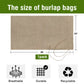 22x36 Burlap Sack Natural Jute Drawstring Potato Onion Produce Storage Bag 1PC