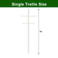 7FT Garden Trellis T-Type Plant Support Stake Tomato Cucumber Peas Climbing Vines