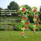 7FT Garden Trellis T-Type Plant Support Stake Tomato Cucumber Peas Climbing Vines