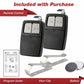 2 Pack Clicker 375LM 375UT KLIK1U Garage Door Opener Remote DIP Switch