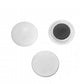 Magnetic Shower Curtain Weights 4 Pairs Silicone Wrapped Rust Free White