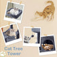 44" Cat Tree Tower Multi-Level Condo Hammock Sisal Scratching Posts Indoor Cats