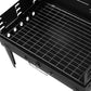 Portable Charcoal Grill Folding BBQ Grill Adjustable Grate Camping Picnic