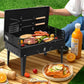 Portable Charcoal Grill Folding BBQ Grill Adjustable Grate Camping Picnic