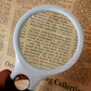3X 45X Magnifying Glass 3 LED Light Handheld Magnifier Reading Jewelry Loupe