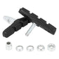 5 Pairs Bicycle V Brake Pads 70mm Black Cycling Bike Brake Shoes