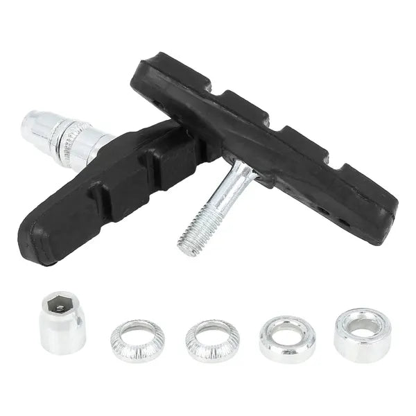 5 Pairs Bicycle V Brake Pads 70mm Black Cycling Bike Brake Shoes