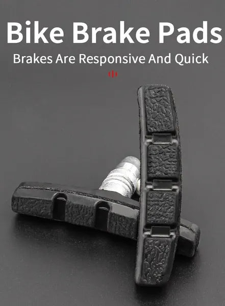 5 Pairs Bicycle V Brake Pads 70mm Black Cycling Bike Brake Shoes