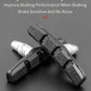 5 Pairs Bicycle V Brake Pads 70mm Black Cycling Bike Brake Shoes