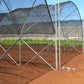 50% Shade Cloth Sunblock Fabric Greenhouse Garden Plant Cover Black 12 Clips