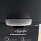 Small Bathroom Trash Can 5L 1.3 Gal Black Stainless Steel Step Pedal with Lid