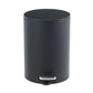 5L Small Bathroom Trash Can Black Stainless Steel Step Pedal Lid Removable Bucket