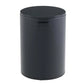 5L Small Bathroom Trash Can Black Stainless Steel Step Pedal Lid Removable Bucket