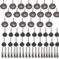 60 Pc Wire Brushes Set Stainless Steel Rotary Tool 1/8 Shank Wheel Cup Pen