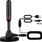 Upgraded TV Antenna Indoor Outdoor HDTV Amplified Digital TV Antenna 4K 1080P Long Range