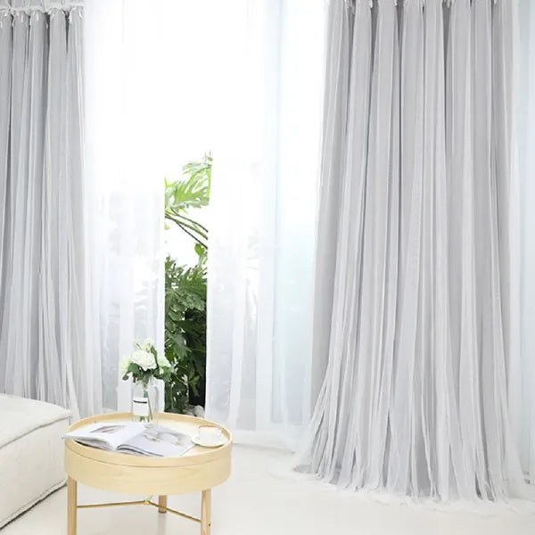63x96in Mosquito Net Curtains 2 Panels White Sheer Rod Pocket Window Drapes