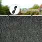 6x20 FT Black Shade Cloth HDPE Sun Mesh Net Garden Greenhouse Patio Plant Cover