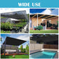6x8 FT Black Shade Cloth with Grommets Sun Mesh Garden Patio Greenhouse Outdoor