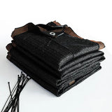 6x8 FT Black Shade Cloth with Grommets Sun Mesh Garden Patio Greenhouse Outdoor