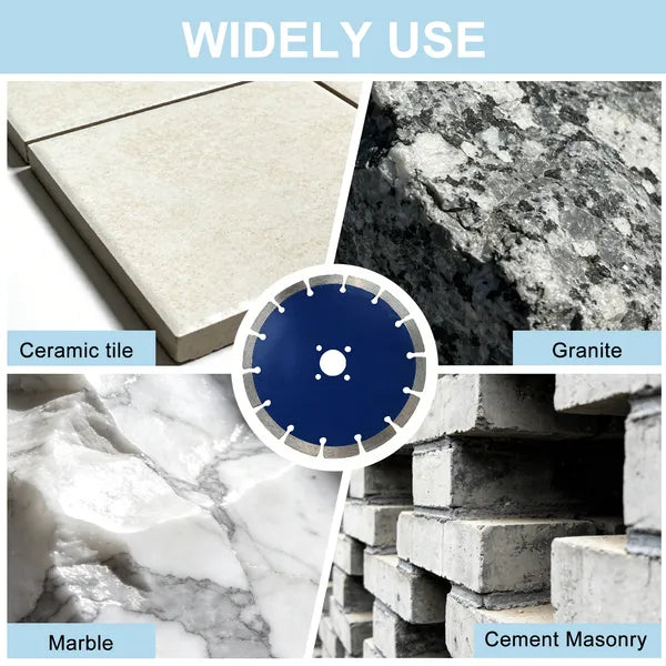 7 Inch Segmented Diamond Blade 180mm Masonry Concrete Granite Marble Tile Disc