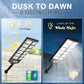 Solar Street Lights Outdoor Waterproof Dusk to Dawn 800W 504 LED Flood Light