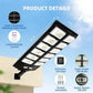 Solar Street Lights Outdoor Waterproof Dusk to Dawn 800W 504 LED Flood Light