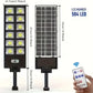 Solar Street Lights Outdoor Waterproof Dusk to Dawn 800W 504 LED Flood Light