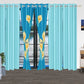 9 Piece Bed in a Bag Set Calla Lily Floral Bedspread Curtains Cal King Size