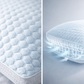 Cooling Bed Pillows Set of 2 Ice Silk Soft Breathable for Hot Side Back Sleepers