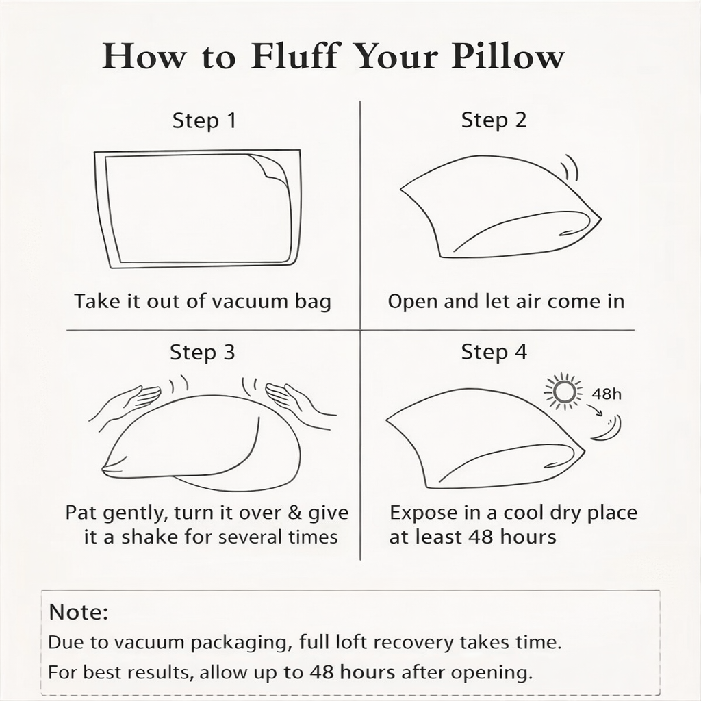 Cooling Bed Pillows Set of 2 Ice Silk Soft Breathable for Hot Side Back Sleepers