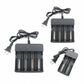 Smart Li‑ion Lithium Battery Charger 3.7V 2/4/6 Slot Universal For 16340 14500 26650 RCR123