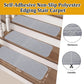 4 Pack Peel Stick Stair Treads 8x30 Non Slip Carpet Covers Wooden Steps Indoor