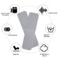 4 Pack Peel Stick Stair Treads 8x30 Non Slip Carpet Covers Wooden Steps Indoor