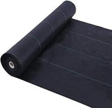 5oz Heavy Duty Woven Weed Barrier Landscape Fabric Ground Cover 3x50 3x100 Ft