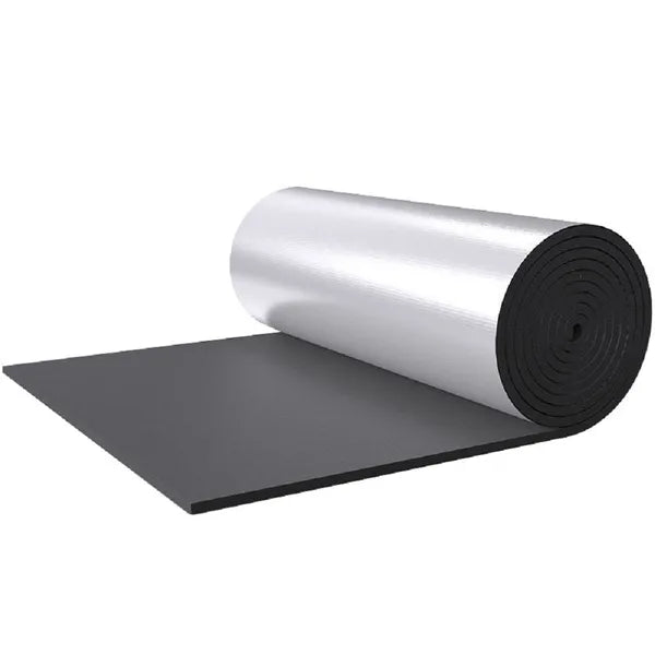 5mm Reflective Insulation Foam Roll Aluminum Foil Heat Sound Barrier Sheet 40in